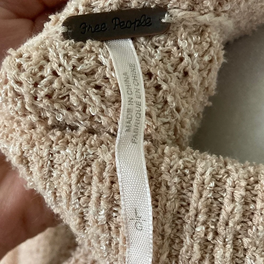 Free People Oversized Sweater Sz L
